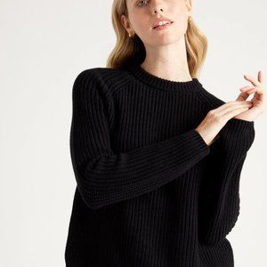 100% Organic Cotton Fisherman Crew Sweater